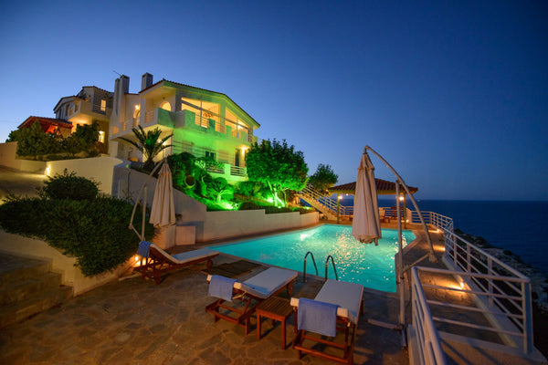 Adromeda is a luxurious, modern, 3-bedroom, 3-level villa situated on 1900m2 of  Heraklion, Greece Andromeda Entire villa vacation rental 4715545