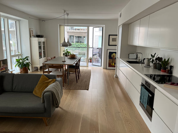 Hyggelig lejlighed i det nye Nordhavn. 2 soveværelser, stue/køkken og badeværels Bagsværd, Denmark Moderne lejlighed i Nordhavn Entire condo vacation rental 643442151943629769