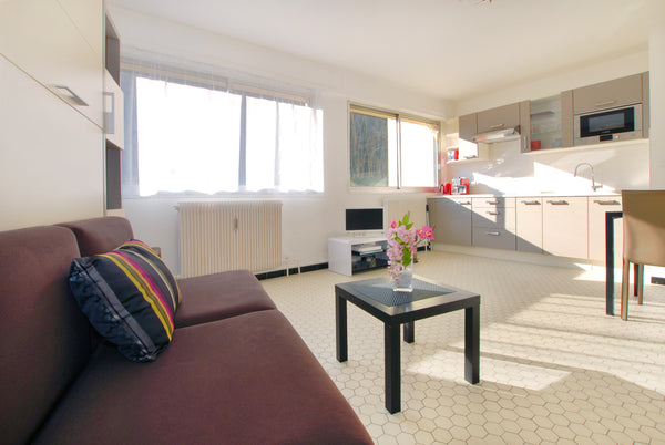 POUR TOUTE RESERVATION, SIGNATURE OBLIGATOIRE D'UN BAIL DROIT CIVIL qui ne relèv  Grand studio à Valmy, confort et calme assuré Entire rental unit vacation rental 42152279