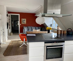 Spend your holiday in this modern, spacious and authentic Copenhagen (Nørrebro)  Copenhagen, Denmark Sunny penthouse in world’s coolest area Nørrebro Entire condo vacation rental 20121448