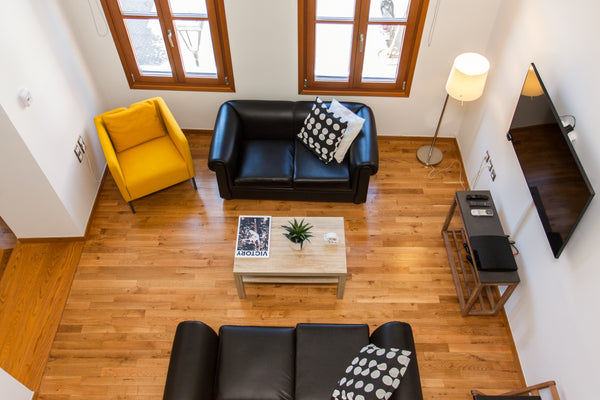 Enjoy a cup of Nespresso or dine al fresco while looking out onto the historic m Chania, Greece Agora Suite in Picturesque Old Venetian Harbor of Chania Entire home vacation rental 3807824