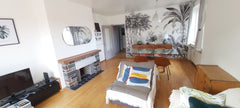Nice and bright 2 bedroom apartment in small building. Equipped kitchen, shower  Watermael-Boitsfort, Belgium Bright apartment 2 bedrooms and terrace Entire rental unit vacation rental 50254547