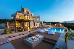 Veggera luxury villa is a spectacular, brand-new 6 bedroom property (May 2017),  Chania, Greece Veggera Seaview Villa: 6BD, Private Heated Pool Entire villa vacation rental 18800608