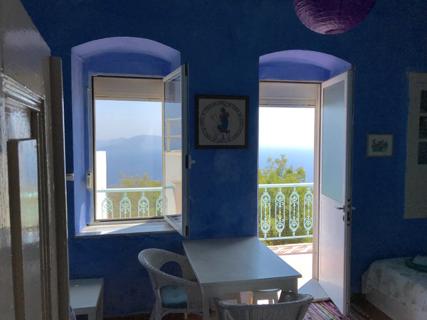 A two storeyed old traditional house very quiet with amazing view. It is not a l  Volcano top,  peaceful house in Nikia, Nisyros Entire home vacation rental 38081754