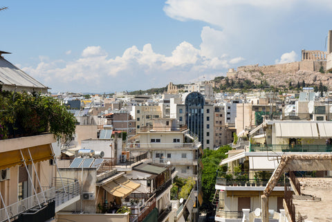 A  stylish 55 sq. meters apartment with balcony that has nice view to the Acropo Athens, Greece Athens Balcony view to the Acropolis, 5' metro Fix Entire rental unit vacation rental 25992616