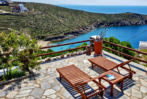 A House With 4 Bedrooms, 3 Bathrooms, a fully equipped kitchen and a Big Outside Agia Paraskevi, Greece AEGEAN PANORAMA Cycladic home vacation rental 6621522