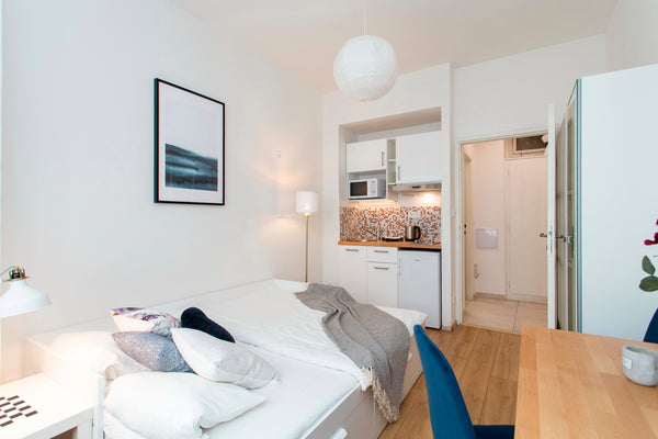 OLD TOWN - STUDIO PETRIN TOWER is 18 m2 / 192 ft2 total with living bedroom with Prague, Czechia OLD TOWN  - STUDIO PETRIN TOWER Entire serviced apartment vacation rental 650546937269463647