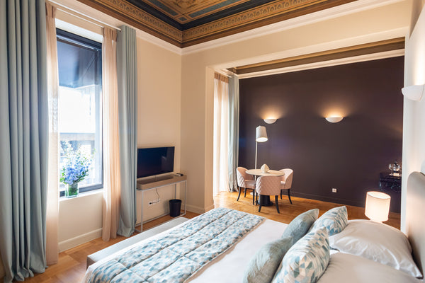 The lavish Luxury Suite  can comfortably accommodate 2-4 guests. It features woo Athens, Attica, Greece Superior Queen Room by 33 Solonos suites Private room in guest suite vacation rental 53930376