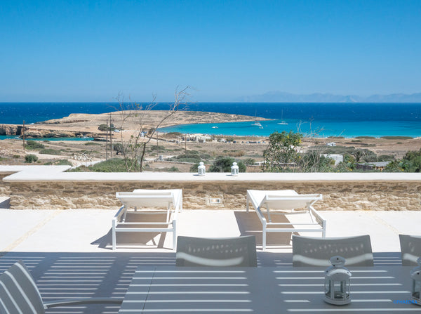 This is a 250m2, bright, airy house, a 5 minute walk from Pori beach - one of th Athens, Greece Villa Phaedra Koufonissi Cycladic home vacation rental 9720930