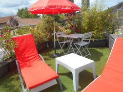 Maison typique Bordelaise de100m² ,avec jardin et toit terrasse situé à 5 minute Le Bouscat, France Maison typique bordelaise ,patio ,solarium,jardin Entire townhouse vacation rental 34677850