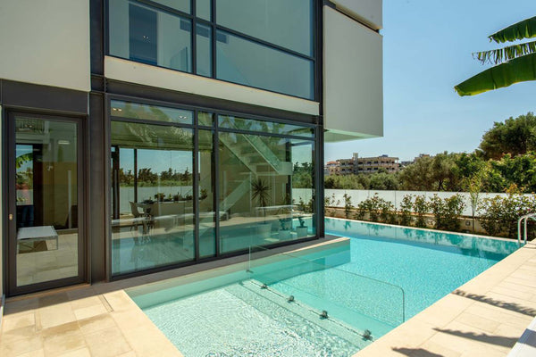 Set in a privileged location of Chania, within a small walking distance from the Chania, Greece Modern minimalistic style 7bedroom luxury villas Entire villa vacation rental 574269183395140079