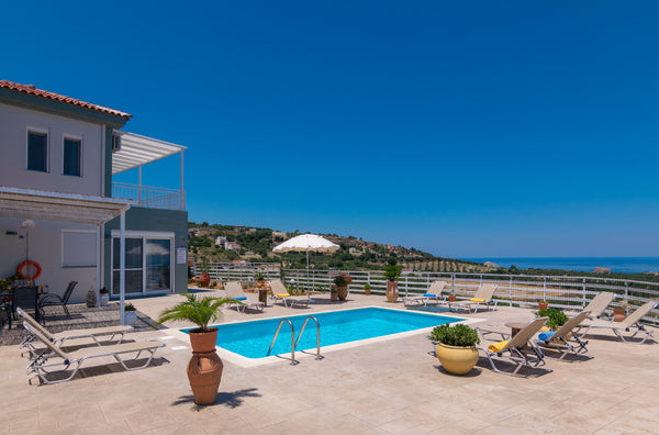 Haravgi villa (5 bedrooms) is a magnificent large villa with extraordinary unlim Rethimnon, Greece Haravgi villa , 5 bedrooms ,private pool Entire villa vacation rental 44157738