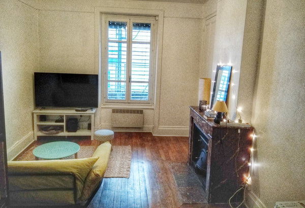 Dans un quartier très accueillant et parfaitement desservi (métro, tram, bus, ai  Appart type 2 70m² Métro Debourg Lyon 7 Entire rental unit vacation rental 39978526