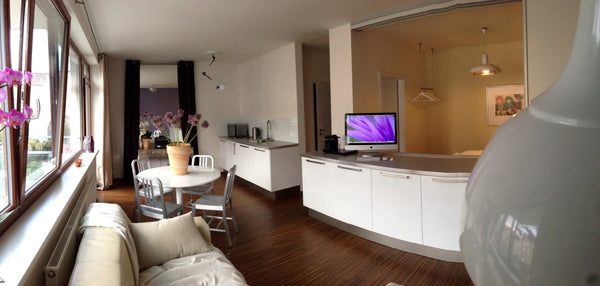 Quiet, comfortable design studio in a modern building with indoor parking just 1 Prague, Czechia LAVENDER AND CREME DESIGN STUDIO Entire rental unit vacation rental 1400957