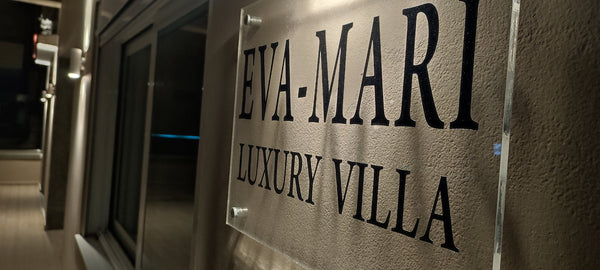 This property is 1 minute walk from the beach. Featuring garden views, Eva-Mari  Stalos, Greece Luxury Villa with jacuzzi, 50 meters from Kato... Entire villa vacation rental 566321683849180276