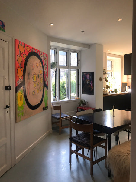 Perfekt placeret i et af de mest populære områder af København - Vesterbro, lige Copenhagen, Denmark Lækker, lys Vesterbro-lejlighed ved Sdr. Boulevard Entire rental unit vacation rental 25510862