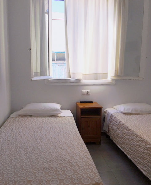Double room equipped with 2 single beds, A.C, TV, free WIFI, refrigerator, ameni Greece Twin room in the heart of Mykonos town Room in boutique hotel vacation rental 27987045