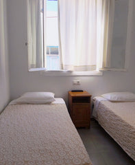 Double room equipped with 2 single beds, A.C, TV, free WIFI, refrigerator, ameni Greece Twin room in the heart of Mykonos town Room in boutique hotel vacation rental 27987045
