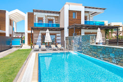 Villa Ariti of 139m2 can accommodate maximum 6 adults and 1 infant. This beautif Rhodes, Greece Horizon Line Villas - Villa Ariti - Beachfront Entire villa vacation rental 5485479