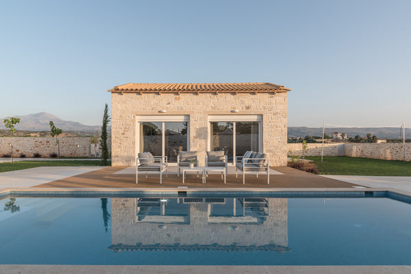 Evaero Villa  IV is a vibrant celebration of free-spirited style. This luxury se Greece Evaero Villa IV, an ever-so inviting escape! Entire villa vacation rental 50928570