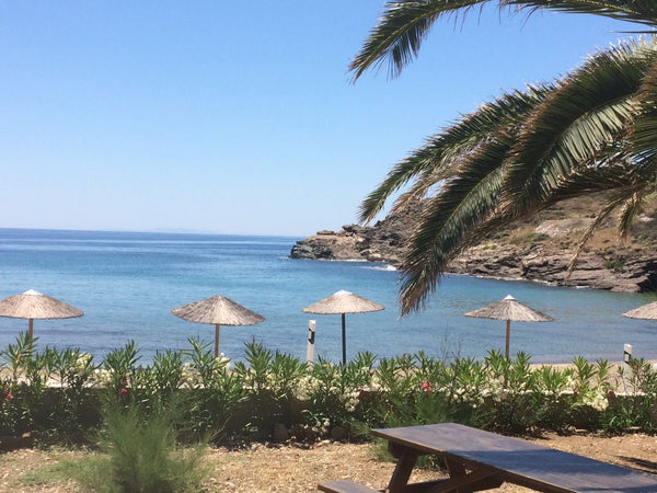The apartment looks out over Ambela Beach, one of the finest beaches in Syros wi Ireland Above the Beach at Abela; 2 bedrooms; 5 guests Entire rental unit vacation rental 19617718
