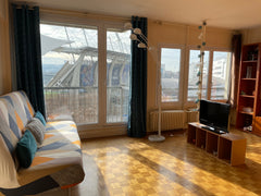 Appartement de 2 pièces, 42m2 avec grand séjour, très lumineux, cuisine ouverte  Paris, France 2 pièces lumineux, vue sur stade Charlety Entire rental unit vacation rental 22014616