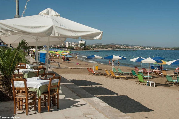 This is a fully equipped cozy apartment just 30 meters from the lovely beach of  Crete, Greece Sofia's sea & city apartment (30m from the beach) Entire rental unit vacation rental 32130467
