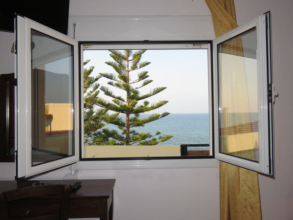 The Frosso's Sea Studio 107 is situated in Kokkini Chani only 3 meters from the  Kokkini Hani, Greece Frosso's Sea Studio 107 Entire condo vacation rental 17653055