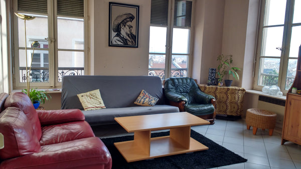 En haut des pentes de la Croix Rousse, dans l'hyper-centre de Lyon mais dans un   Chambre dans T3 Lyon 1 Private room in rental unit vacation rental 21942987