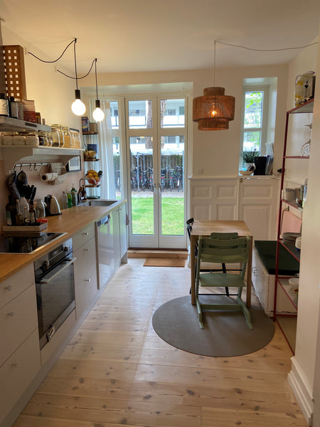 We are renting out our home for a short while. This is a ground floor apartment  Frederiksberg, Denmark Big apartment in the heart of Copenhagen Entire condo vacation rental 633315591947964771