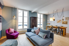Plein coeur du Marais,  immeuble du 18ème siècle. Magnifique appartement spacieu Paris, France Design Marais 2 bdr apt, ideal 2 adults + 2 child Entire rental unit vacation rental 22491275