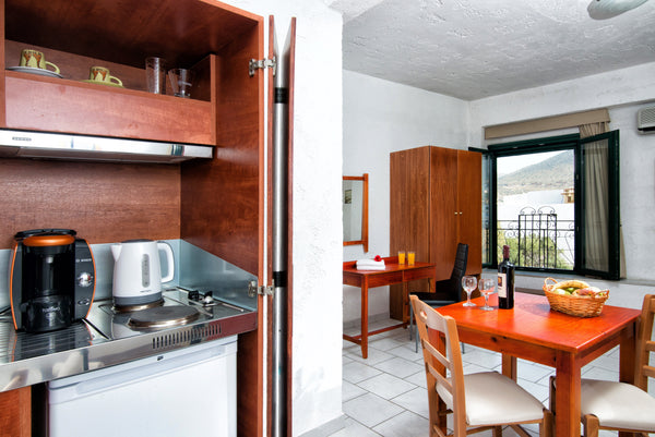 The studio features a double and a single bed. It is ideal for couples but it ca Chersonisos, Greece Central Spacious Studio up to 3! Entire rental unit vacation rental 4407992