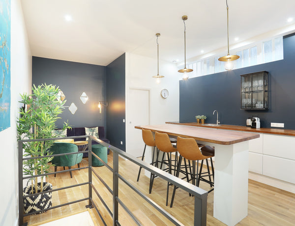 Old workshop in R / C on courtyard transformed into apartment with modern souple Paris, France Charon 3 Entire rental unit vacation rental 17730202