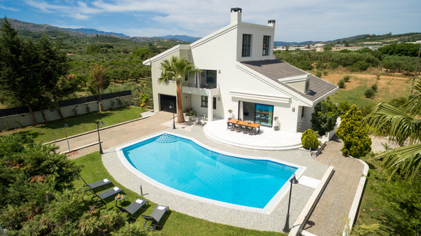 Gregory's Villa is a great mountain and city view luxury retreat at the exclusiv Chania, Greece Gregory's luxury villa in Chania,pool 70m2 Entire villa vacation rental 44045630