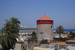 The windmill of the medieval city of Rhodes.<br /><br />Welcome at the unique pl Greece A Windmill tower with magnificent view Tower vacation rental 19307430