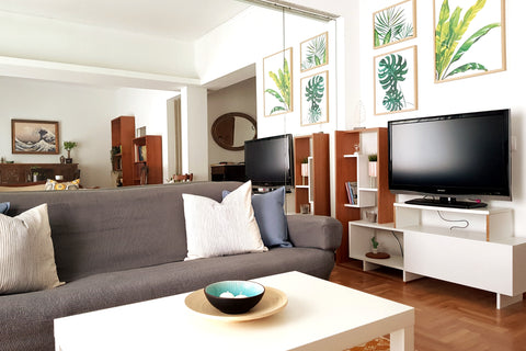 A fully renovated apartment 102sqm, with a unique design combining a modern with Agios Dimitrios, Greece Cosy Apartment, 5' from Victoria metro station Entire rental unit vacation rental 35310619