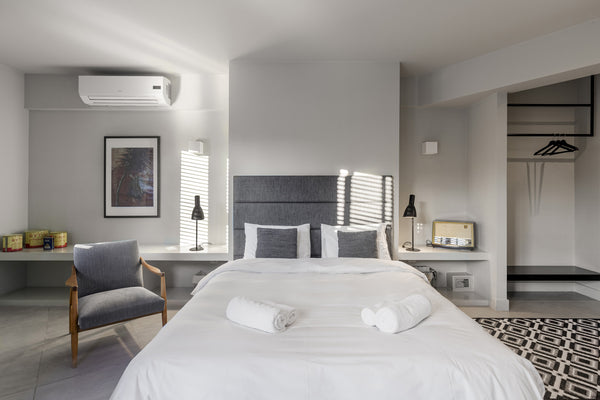 Minimal decoration, fine furniture, functionality and spaciousness are the main  GR Heart of Athens | Premier Suite with Street View Entire rental unit vacation rental 17954149