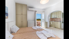 Meals: Breakfast is included in the room rate(URL HIDDEN)Room Description: Blend Naxos, Greece Deluxe Double Room with Sea View Entire rental unit vacation rental 18034734