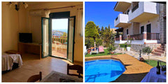 Luxurious traditional apartment with panoramic view in Agia Pelagia Heraklion Cr Greece NEW apartment (pool, garden, bbq, free parking) Entire home vacation rental 12449561