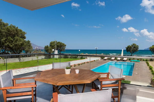 Niovi Seaside Suites is a brand new 2017 luxury accommodation, consisting of 2 s  Niovi Seaside Suites (4+2 persons)/Ground Floor Entire guest suite vacation rental 19504756