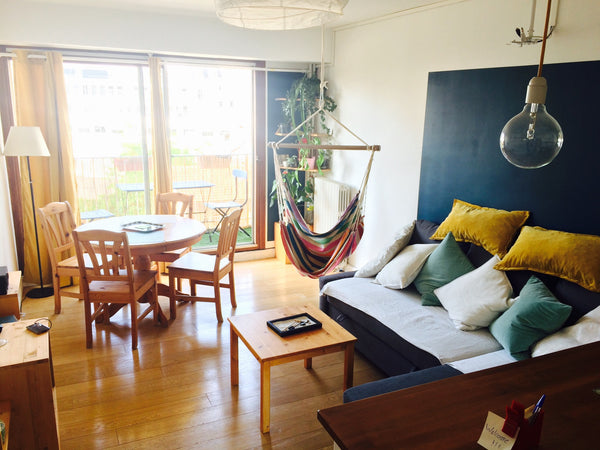It is a nice 2 rooms of 45m2 with large balcony, very bright and especially very Paris, France Appartement lumineux, calme et zen. Entire rental unit vacation rental 8733454