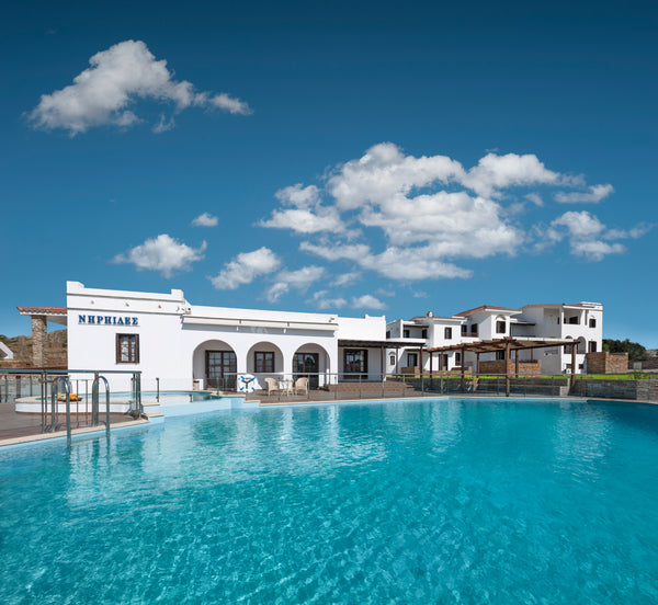 Amphitheatrically built over the paradise beach of Agios Petros, Niriides Hotel   Niriides | Apartment with 1 Bedroom & Sea view Entire serviced apartment vacation rental 25095129