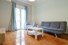 A spacious apartment  in the center of Athens, on the second floor, provides acc Chalandri, Greece Patisia, a minimal apartment Entire rental unit vacation rental 47367708