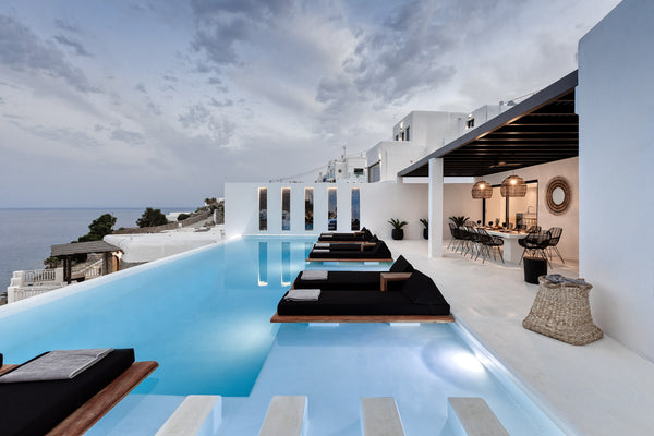 Villa Psarou Black Retreat in Mykonos is a luxury property that guarantees the v Athens, Greece Psarou Black Retreat 11 bedrooms, 2 pools Entire villa vacation rental 46541373