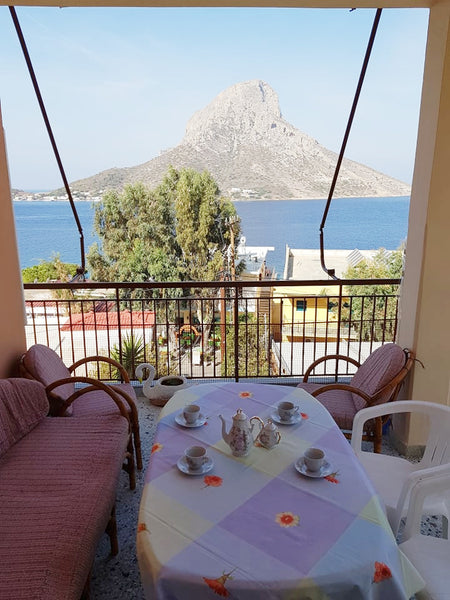 A perfect home for a family traveling to our lovely island only 2 minutes on foo Greece Masouri square apartment Entire rental unit vacation rental 29873965