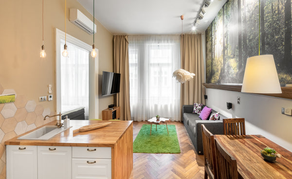 Two Bedroom Apartment is a spacious two bedroom apartment that is ideal for a fa  Two Bedroom Apartment Old Town - Mordecai Twelve Entire serviced apartment vacation rental 49102948
