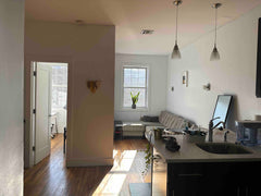 Perfect room in a 4 bedroom co-living space to work from home and explore New Yo New York, NY Rental unit in Brooklyn · ★4.44 · 1 bedroom · 1 bed · 1 shared bath Private room in rental unit vacation rental 652993992835732991