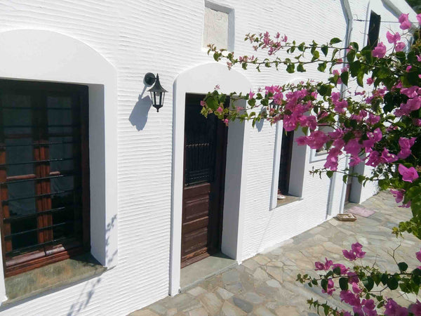 The house is located in the peaceful town of Palaiopoli's,the first ancient capi Andros, Greece STONE HOUSE IN PALAIOPOLIS-SEA VIEW Cycladic home vacation rental 6589683