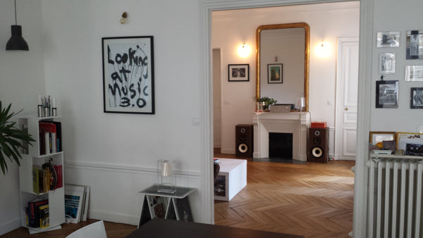 Grand appartement haussmanien de 80 m2, situé dans le quartier de 