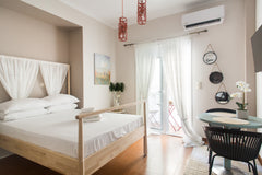 The apartment is 30 square m. It is in the ground floor. In the room there is a  GR A small treasure in the heart of Athens! Entire rental unit vacation rental 50638614